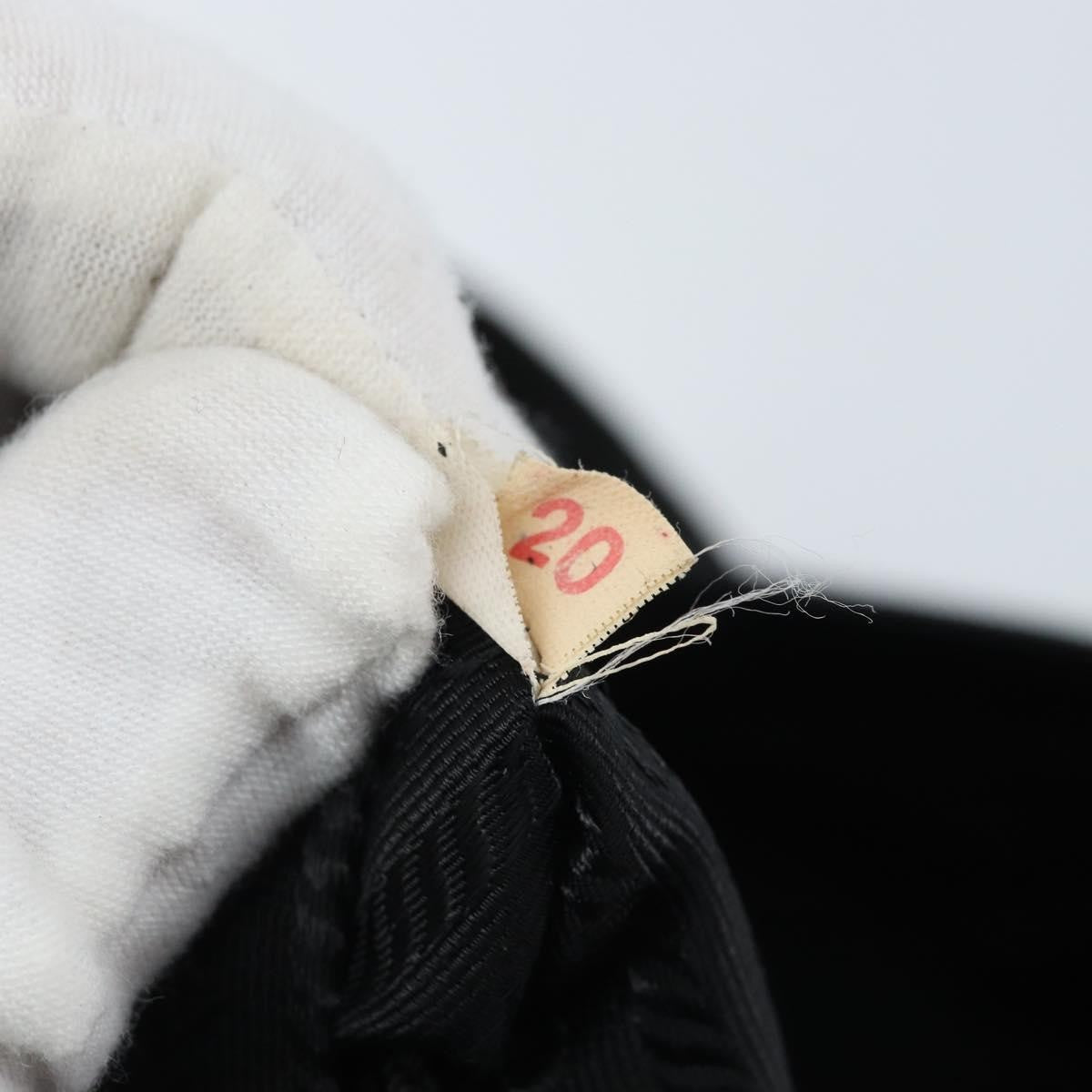 Prada Vintage Zip Tote Tessuto, Black, Nylon, Tote Bag