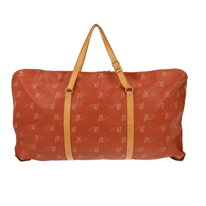 Louis Vuitton Cup Garment Cover Coated Canvas, RED, CANVAS, Travel bag