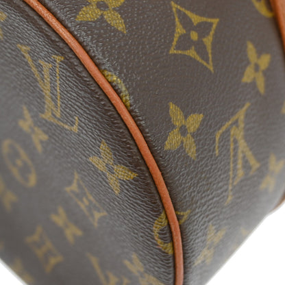 Louis Vuitton Papillon Handbag Monogram Canvas, Brown, Canvas, Handbag
