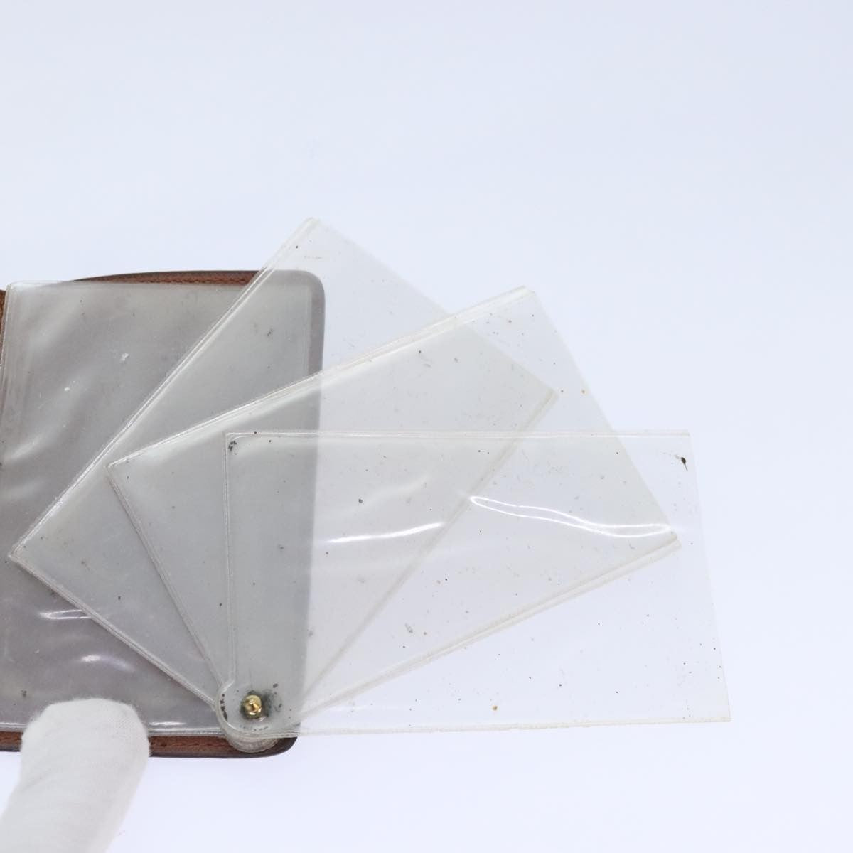 Louis Vuitton Porte Cartes Pression Card Case Monogram Canvas, BROWN, CANVAS, Card Holders