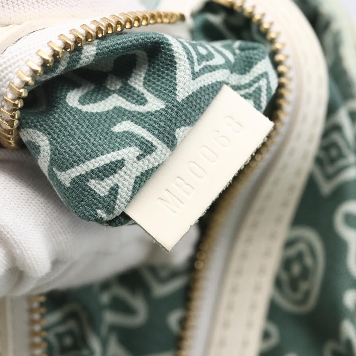 Louis Vuitton Tahitienne Cabas Canvas, GREEN, CANVAS, Tote bag