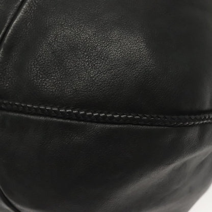 Gucci Marrakech Shoulder Bag Leather, BLACK, LEATHER, Tote bag