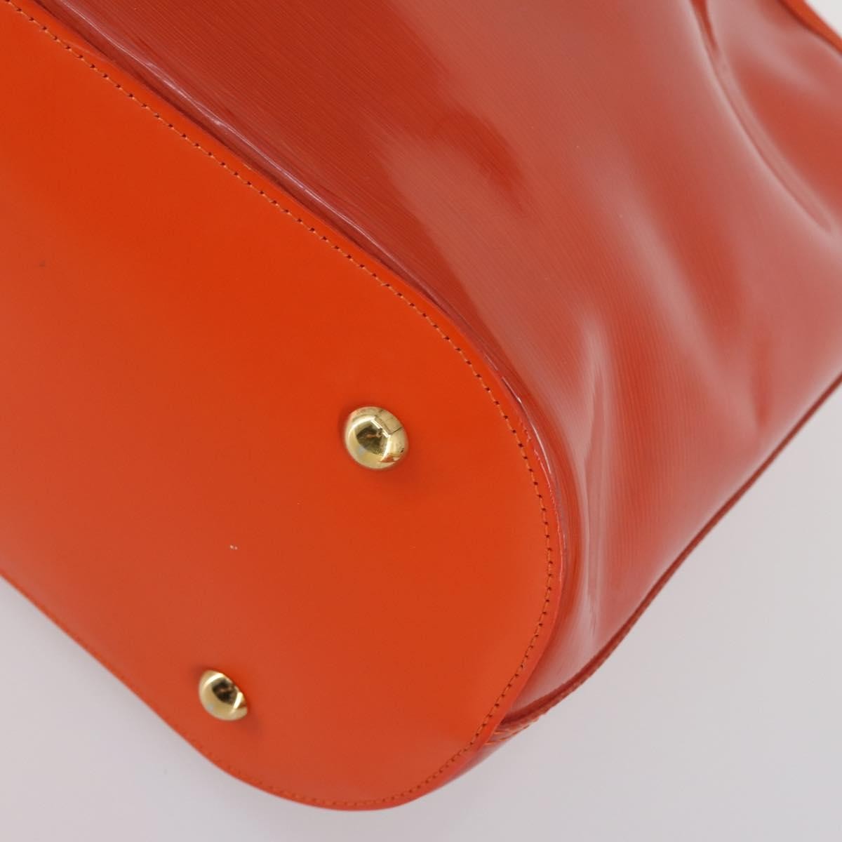 Louis Vuitton Plage Lagoon Bay Handbag Vinyl Epi Leather, ORANGE, LEATHER, Tote bag