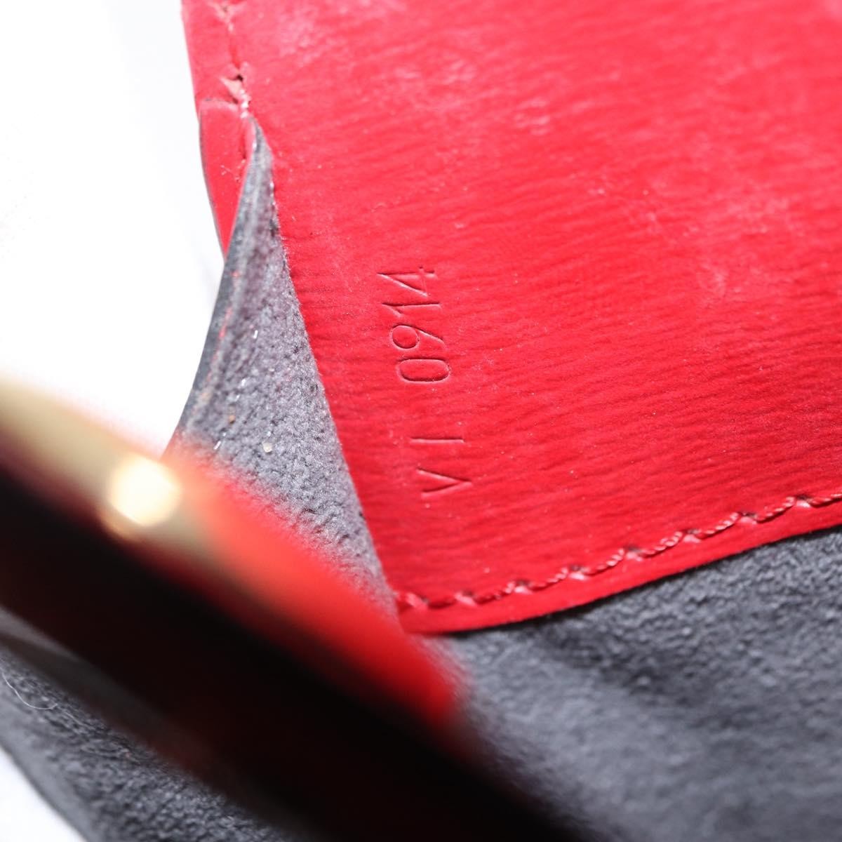 Louis Vuitton Cluny Shoulder Bag Epi Leather, RED, LEATHER, Shoulder bag