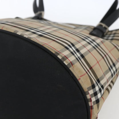 Burberry Nova Check Tote Nylon, BEIGE, NYLON, Tote bag