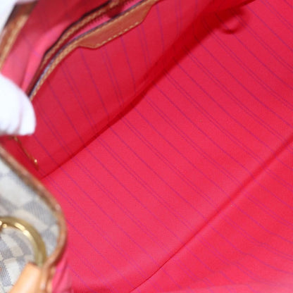 Louis Vuitton Delightful NM Handbag Damier, WHITE, CANVAS, Handbag