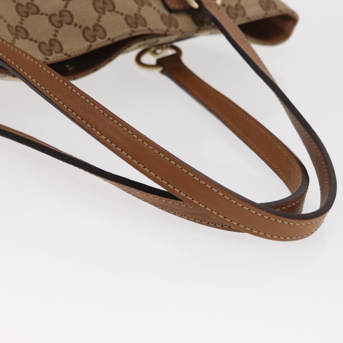 Gucci Vintage tote Canvas, BEIGE, CANVAS, Tote bag