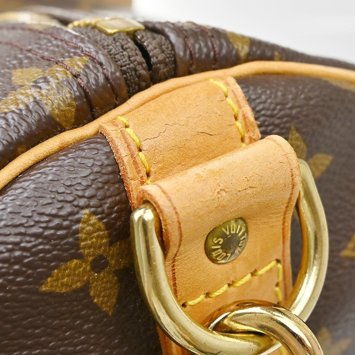 Louis Vuitton Keepall Bandouliere Bag Monogram Canvas, Brown, Canvas, Travel Bag