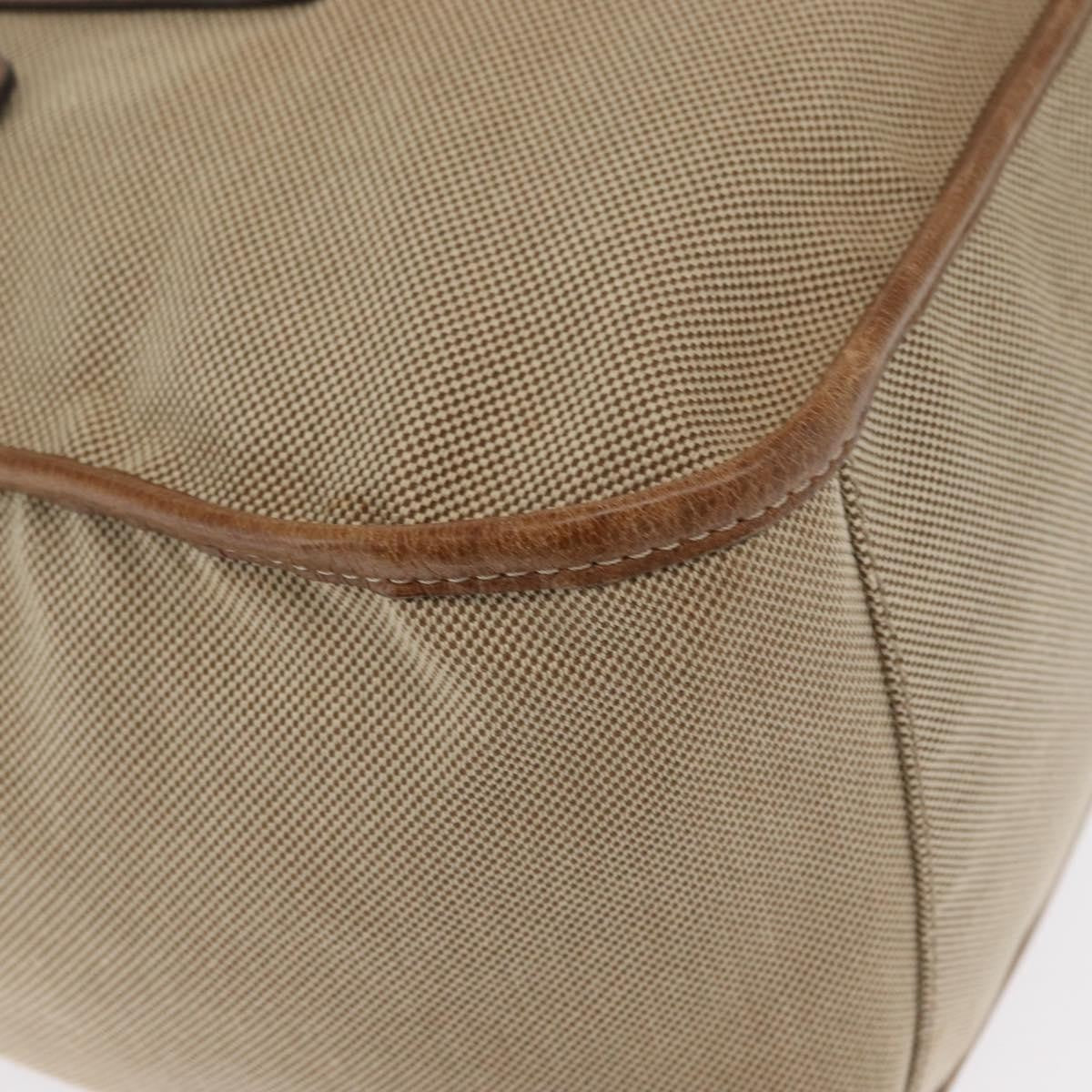Chloe Harley Handbag Canvas with Leather, BEIGE, CANVAS, Handbag