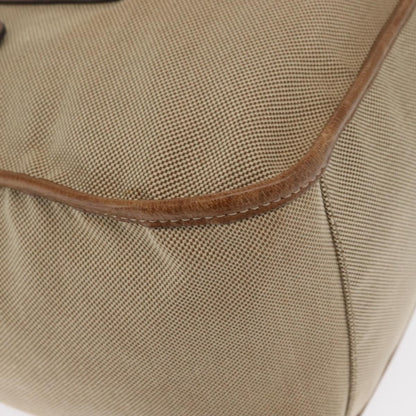 Chloe Harley Handbag Canvas with Leather, BEIGE, CANVAS, Handbag