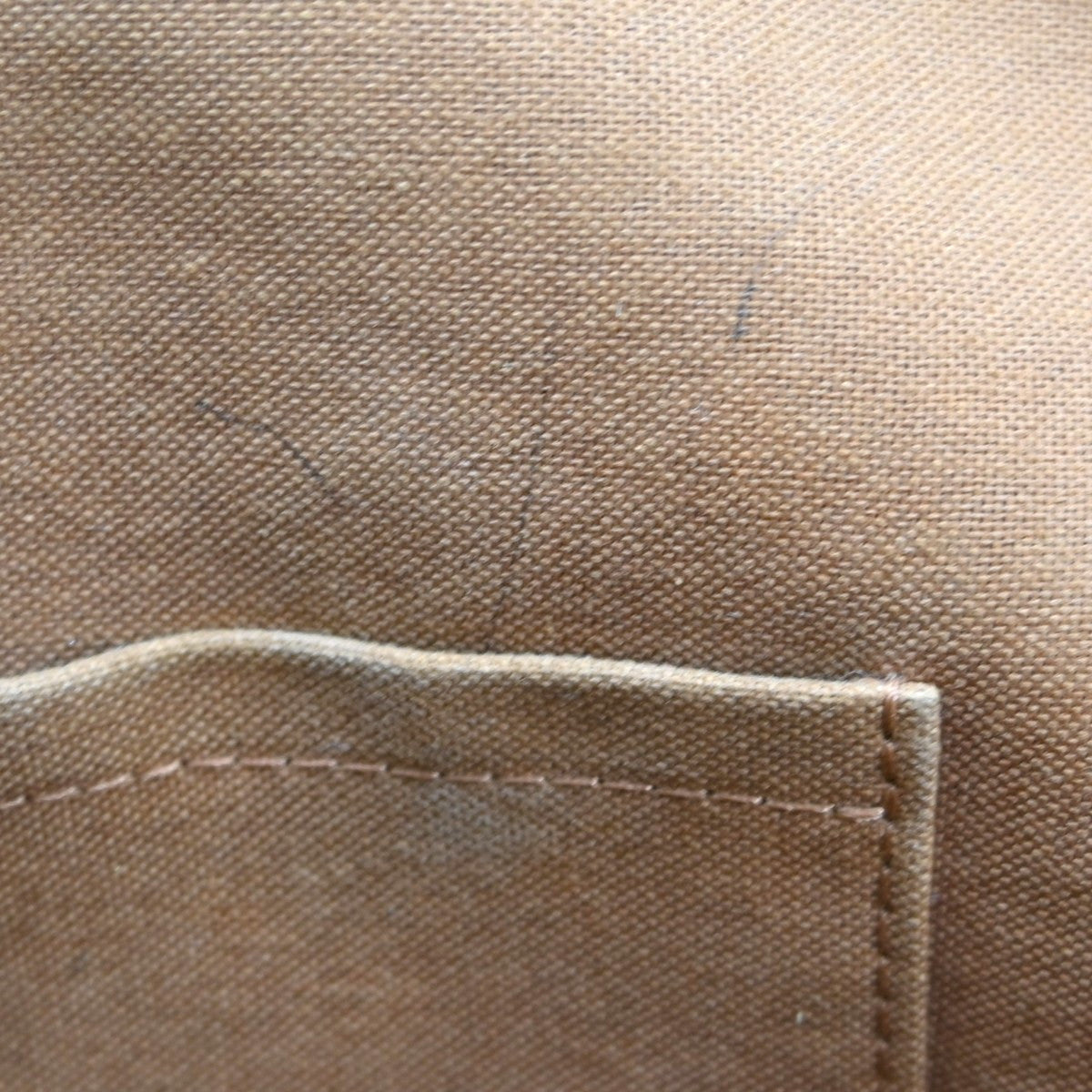 Louis Vuitton Tivoli Handbag Monogram Canvas, Brown, Canvas, Handbag