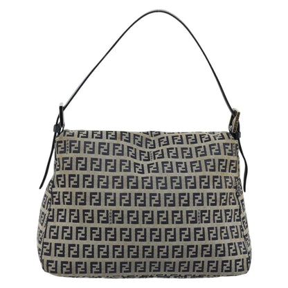 Fendi Mama Forever Bag Zucchino Canvas, Navy, Canvas, Shoulder Bag