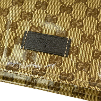 Gucci Zip Top Messenger Bag GG Imprime, "brown + Beige", Canvas, Shoulder Bag