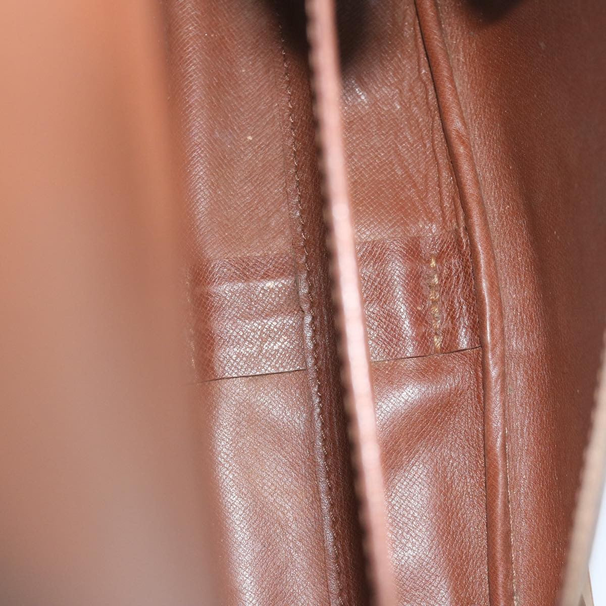 Louis Vuitton Cartouchiere Handbag Monogram Canvas, BROWN, CANVAS, Handbag