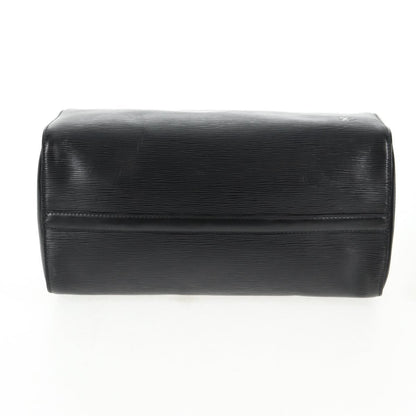 Louis Vuitton Speedy Handbag Epi Leather, BLACK, LEATHER, Handbag