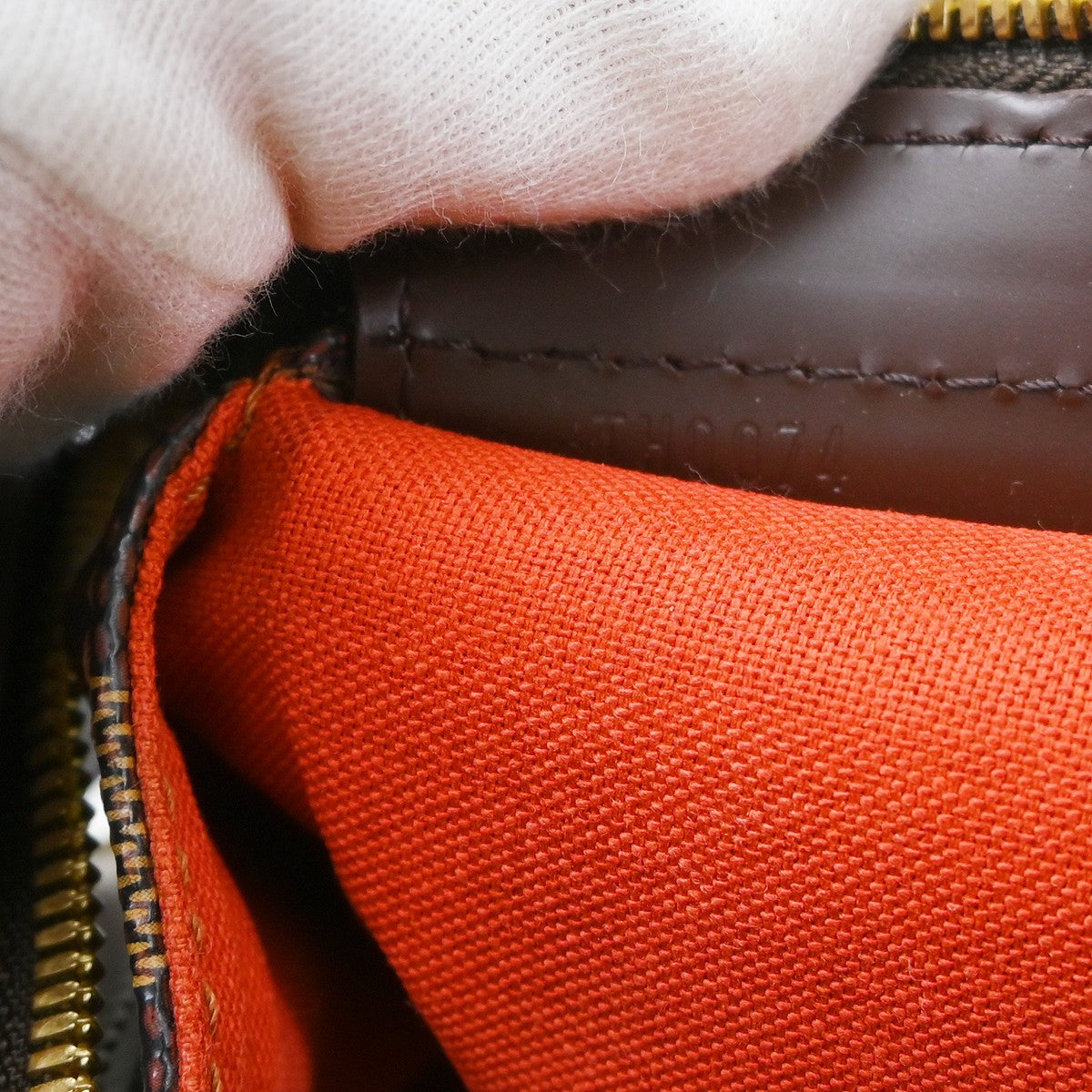 Louis Vuitton Chelsea Handbag Damier, Brown, Canvas, Shoulder Bag