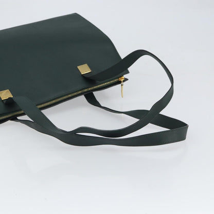 Celine Tote bag Leather, GREEN, LEATHER, Tote bag