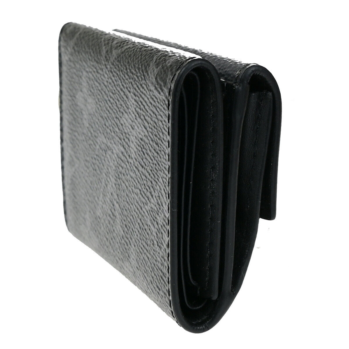 Louis Vuitton Discovery Wallet Reverse Monogram Eclipse Canvas, BLACK, CANVAS, Wallets