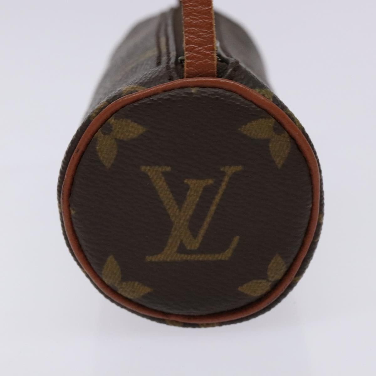 Louis Vuitton Papillon Pochette Monogram Canvas, BROWN, CANVAS, Handbag