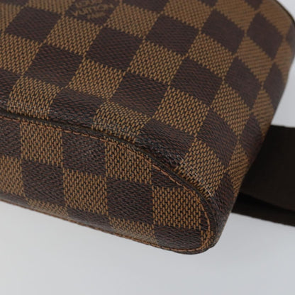 Louis Vuitton Geronimos Waist Bag Damier, BROWN, CANVAS, Shoulder bag