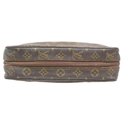 Louis Vuitton Trousse Toilette Monogram Canvas, BROWN, LEATHER, Clutche & pouche