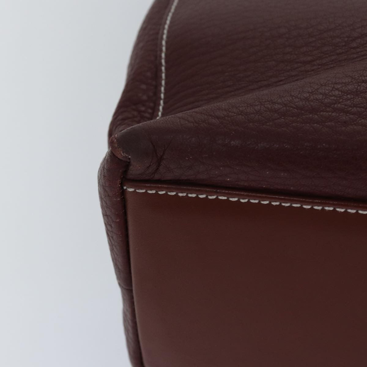 Burberry Handle Tote Leather, BROWN, LEATHER, Tote bag