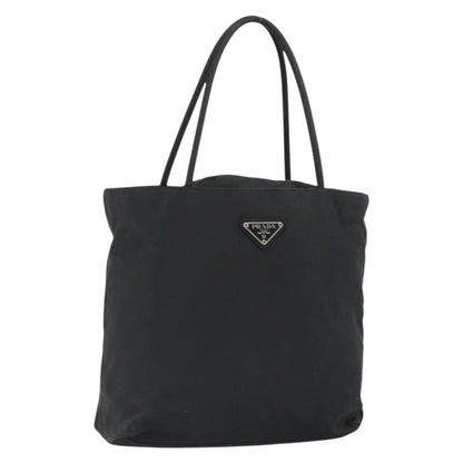 Prada Vintage Tote Nylon, BLACK, NYLON, Tote bag
