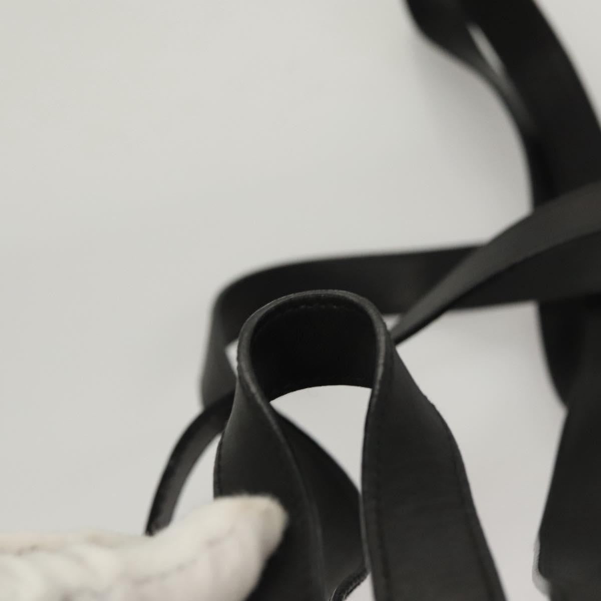 Salvatore Ferragamo Gancini Flap Drawstring Backpack Leather, BLACK, LEATHER, Backpack