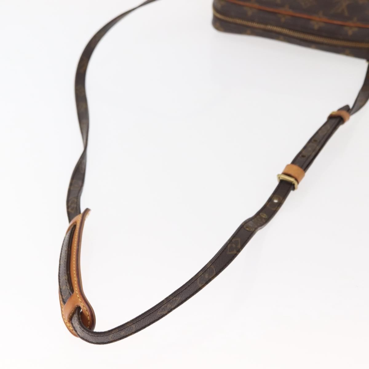 Louis Vuitton Pochette Marly Bandouliere Bag Monogram Canvas, BROWN, CANVAS, Shoulder bag