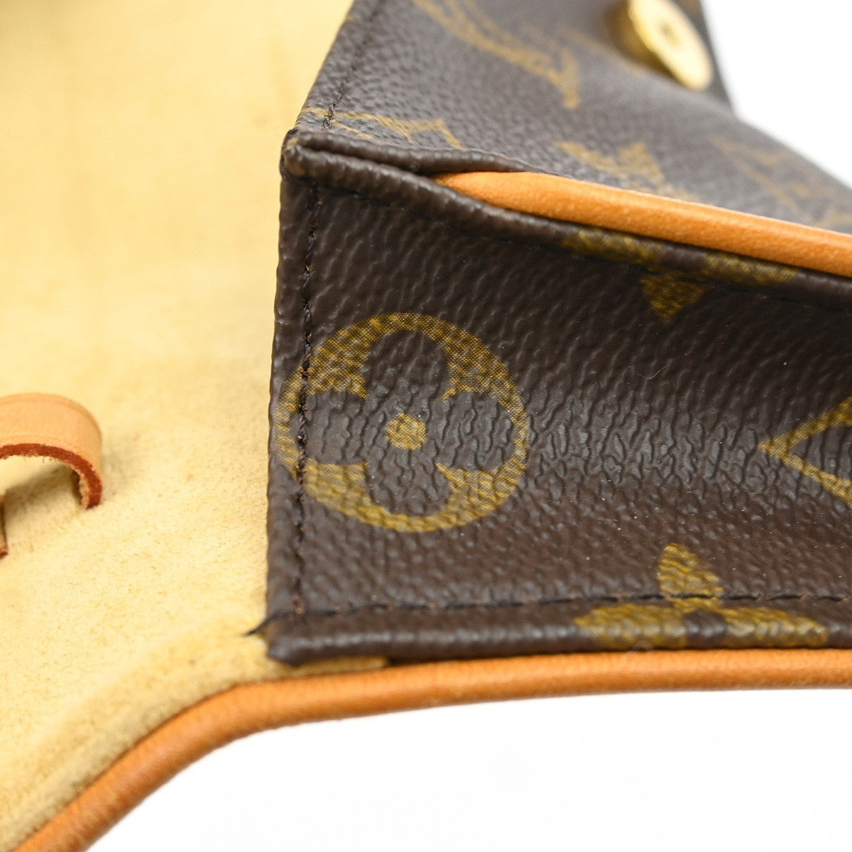 Louis Vuitton Twin Handbag Monogram Canvas, Brown, Canvas, Clutch
