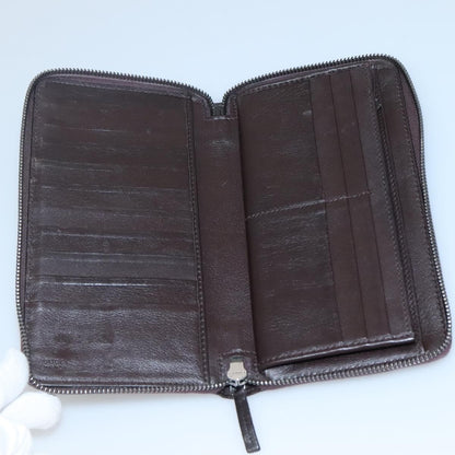 Gucci Guccissima Wallet Motif GG, BROWN, LEATHER, Wallets