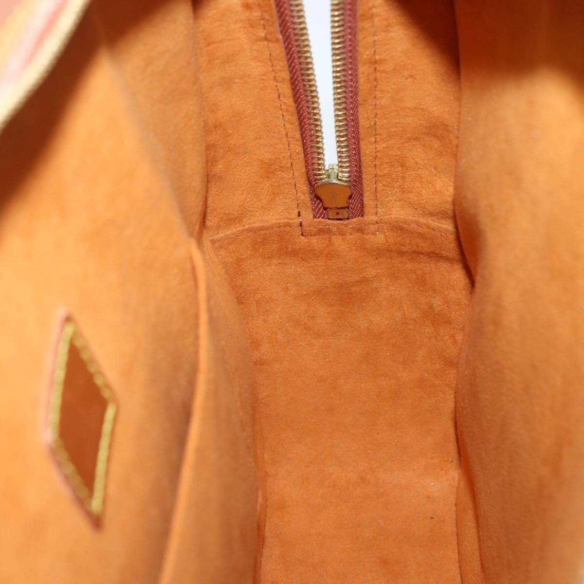 Louis Vuitton Voltaire Handbag Epi leather, BROWN, LEATHER, Handbag