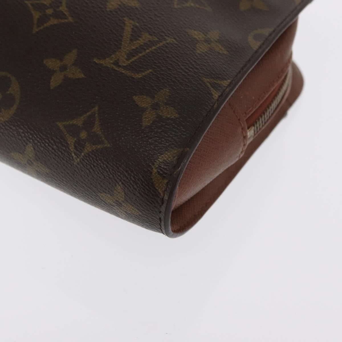 Louis Vuitton Pochette Orsay Monogram Canvas, BROWN, CANVAS, Clutche & pouche