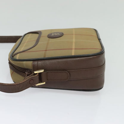 Burberry Nova check Shoulder bag Canvas, BEIGE, CANVAS, Shoulder bag