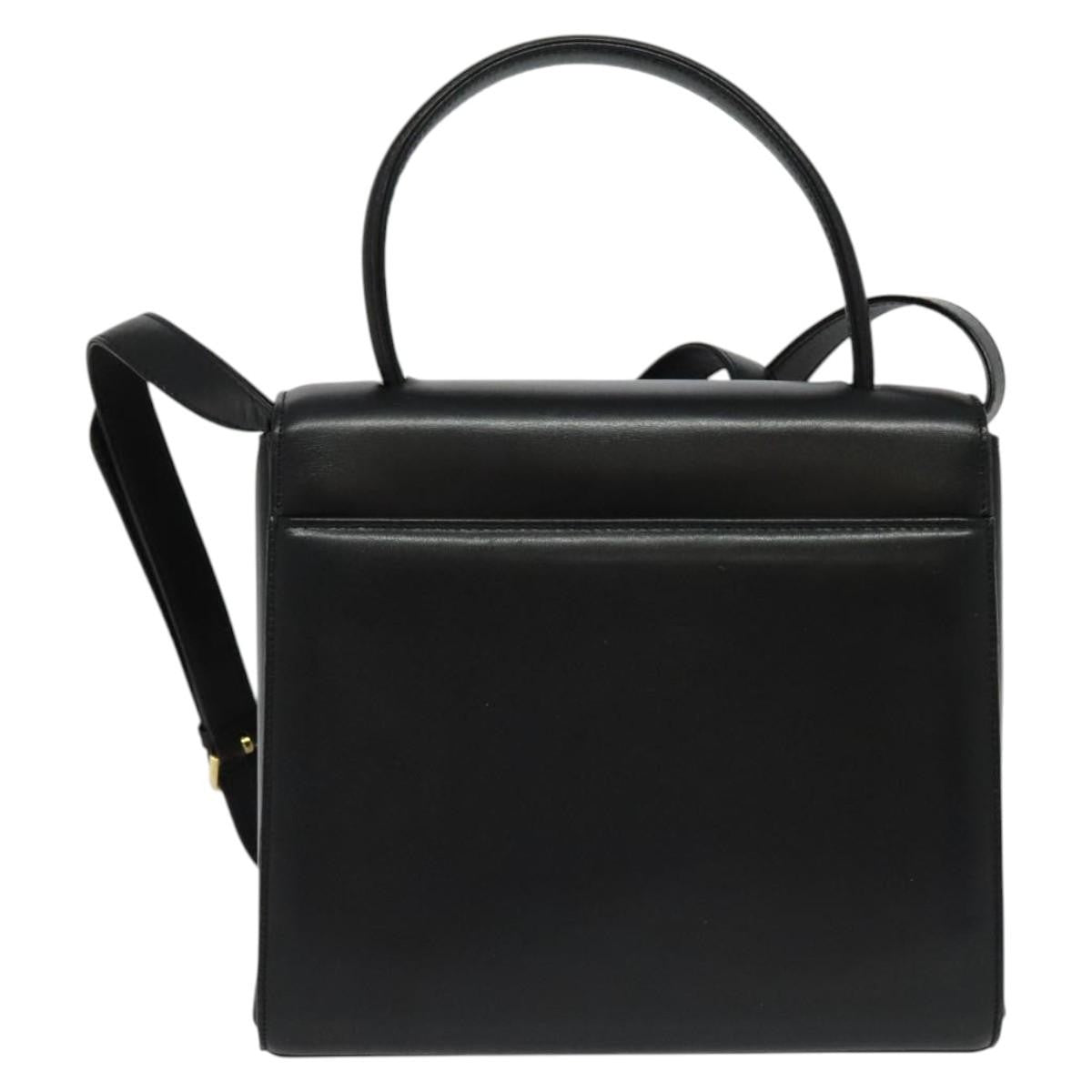 Givenchy Vintage 4G handbag Leather, BLACK, LEATHER, Handbag