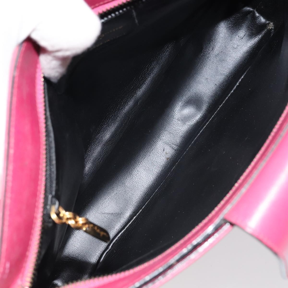 Salvatore Ferragamo Gancini Shoulder Bag Leather, PINK, LEATHER, Shoulder bag