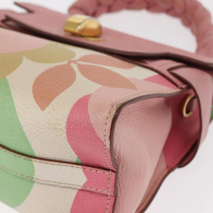 Miu Miu Click Convertible Satchel Leather, PINK, LEATHER, Handbag