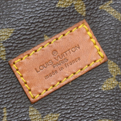 Louis Vuitton Saumur Handbag Monogram Canvas, BROWN, CANVAS, Shoulder bag
