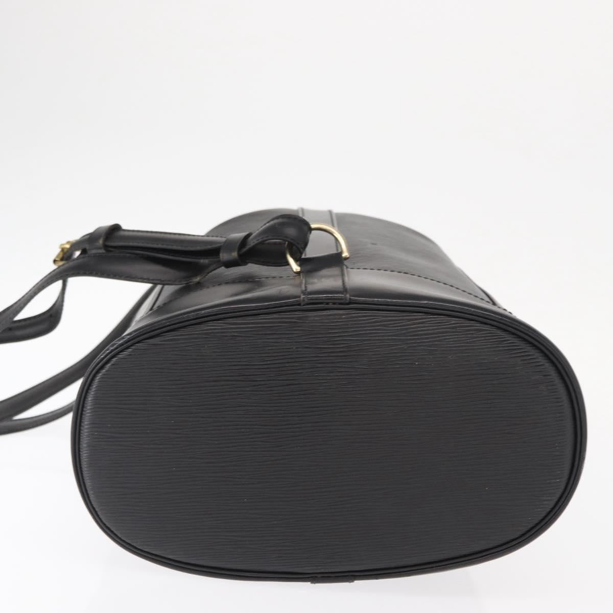 Louis Vuitton Randonnee Backpack Epi Leather, Black, Leather, Shoulder Bag
