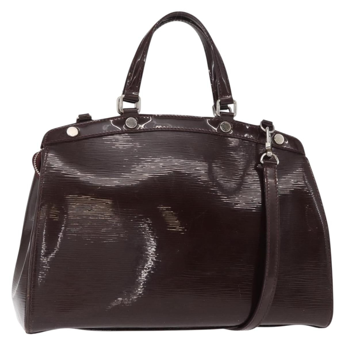 Louis Vuitton Brea Handbag Electric Epi Leather, PURPLE, LEATHER, Handbag