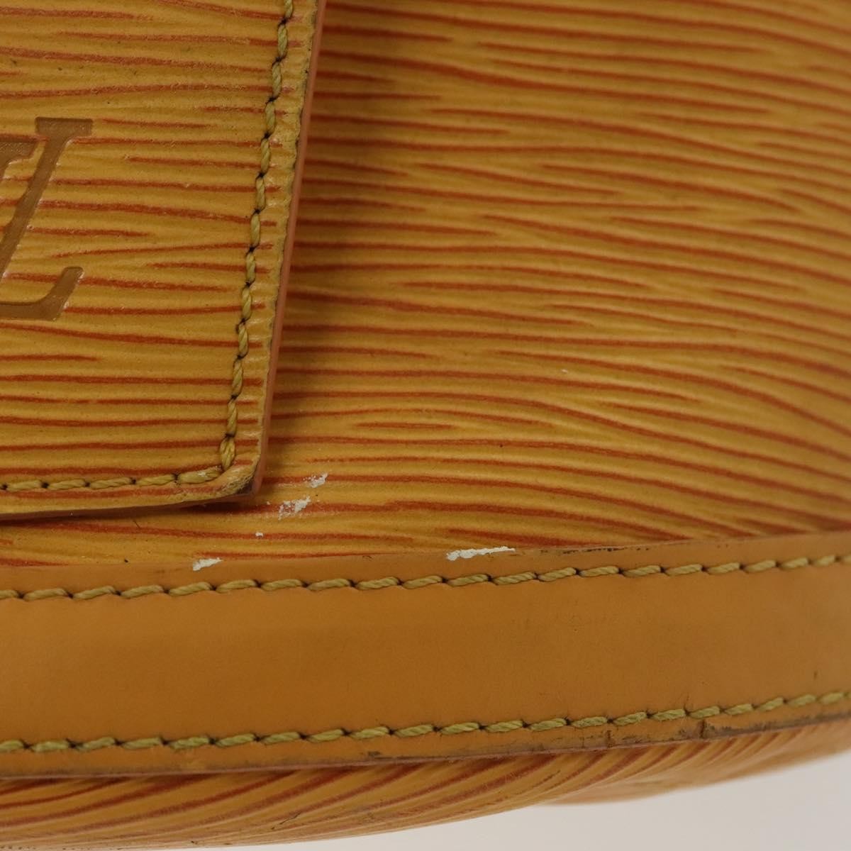 Louis Vuitton Gobelins Backpack Epi Leather, YELLOW, LEATHER, Backpack