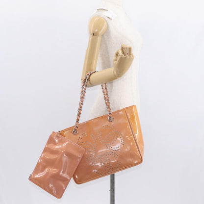 Chanel Triple CC Tote Patent, PINK, PATENT_LEATHER, Tote bag