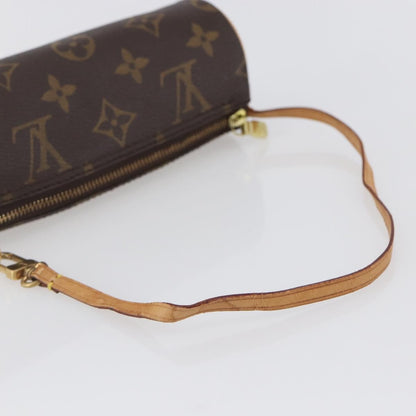 Louis Vuitton Papillon Pochette Monogram Canvas, BROWN, CANVAS, Handbag