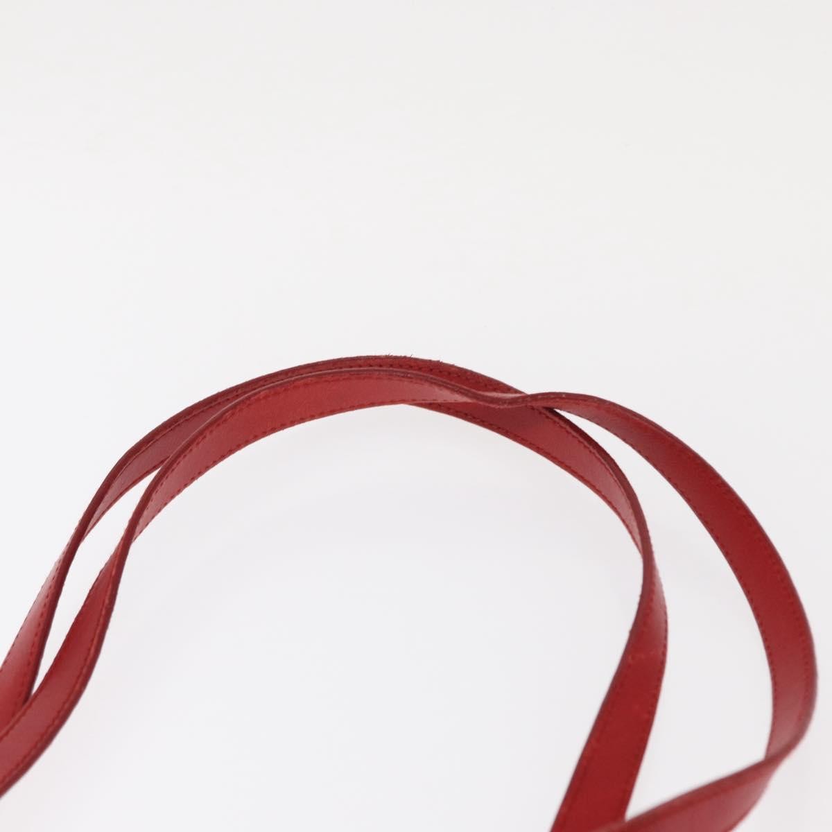 Salvatore Ferragamo Gancini handbag Nylon, RED, NYLON, Handbag