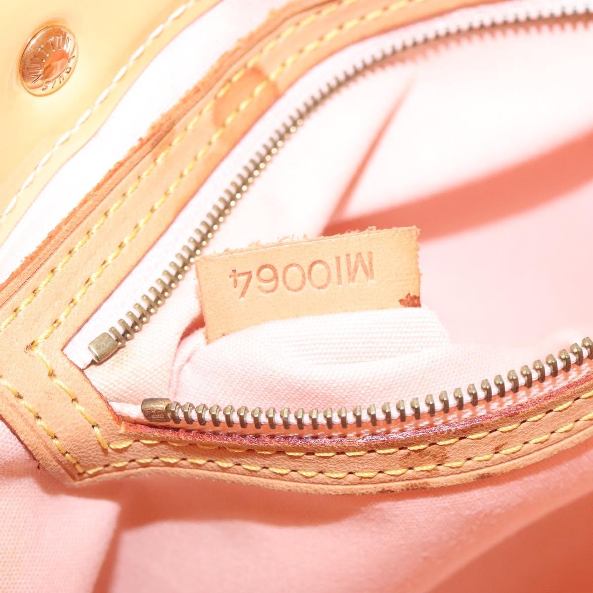 Louis Vuitton Reade Handbag Monogram Vernis, PINK, PATENT_LEATHER, Handbag