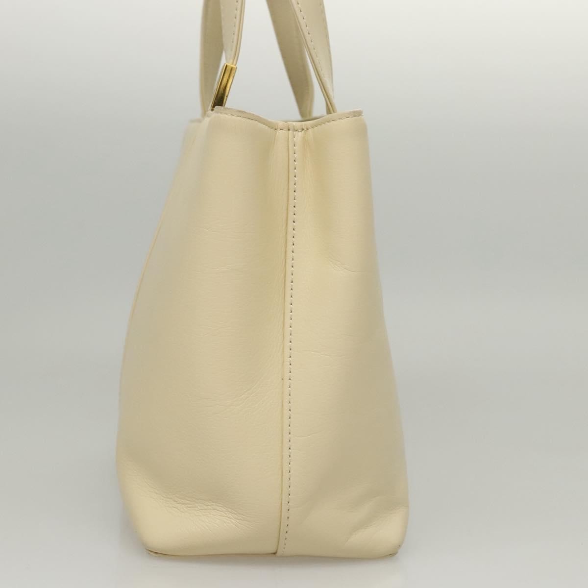 Burberry Vintage Handbag Leather, BEIGE, LEATHER, Handbag