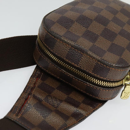 Louis Vuitton Geronimos Waist Bag Damier, BROWN, CANVAS, Shoulder bag