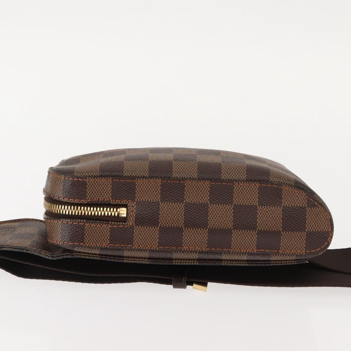 Louis Vuitton Geronimos Waist Bag Damier, BROWN, CANVAS, Shoulder bag