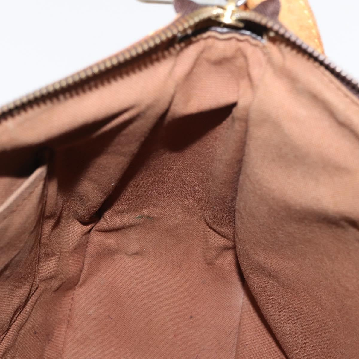 Louis Vuitton Tulum Handbag Monogram Canvas, BROWN, CANVAS, Shoulder bag