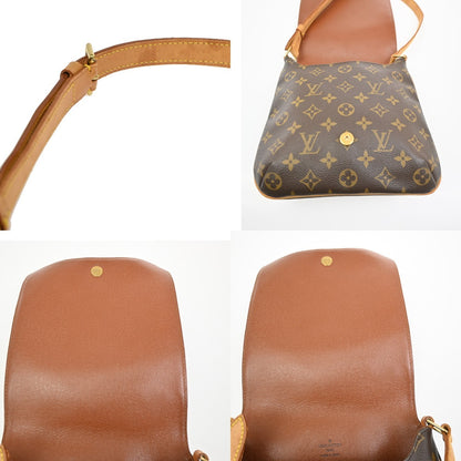 Louis Vuitton Musette Salsa Handbag Monogram Canvas, BROWN, CANVAS, Shoulder bag